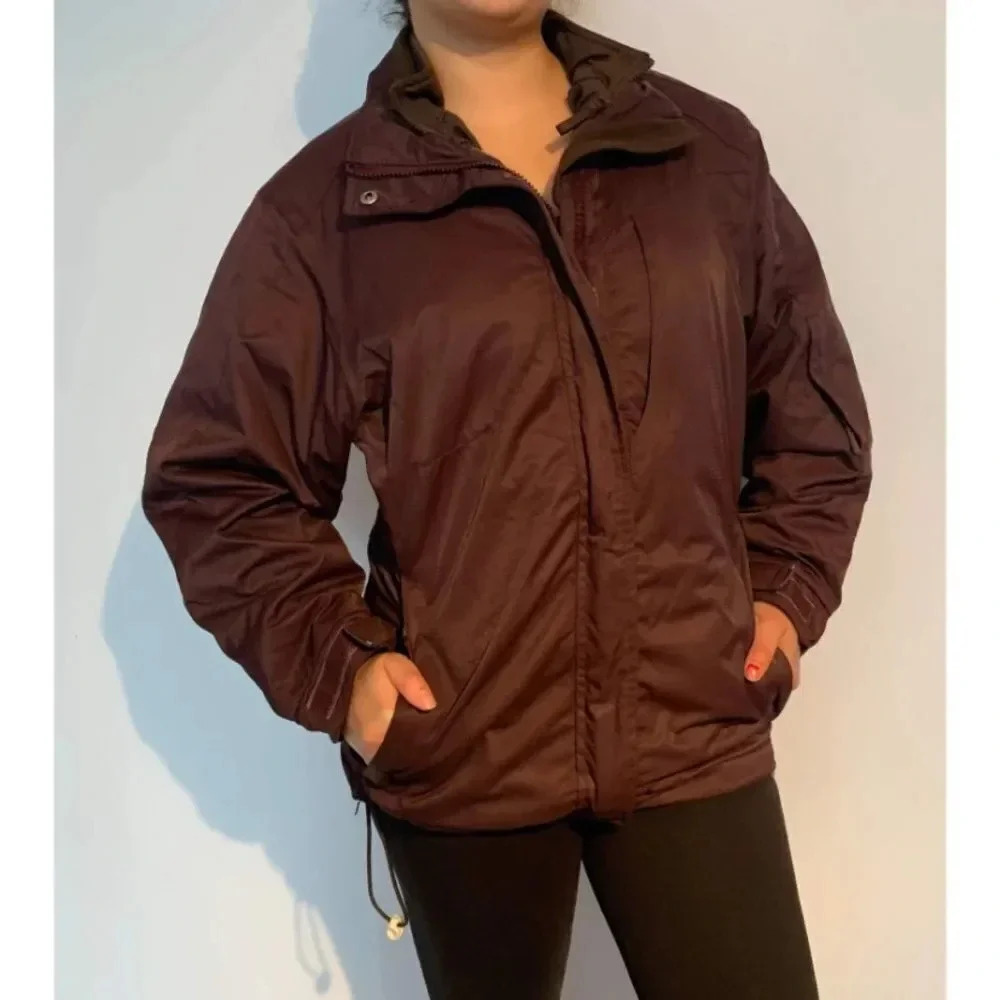 vintage doubleย purple and brown colorsโouterwear jacket SzโM